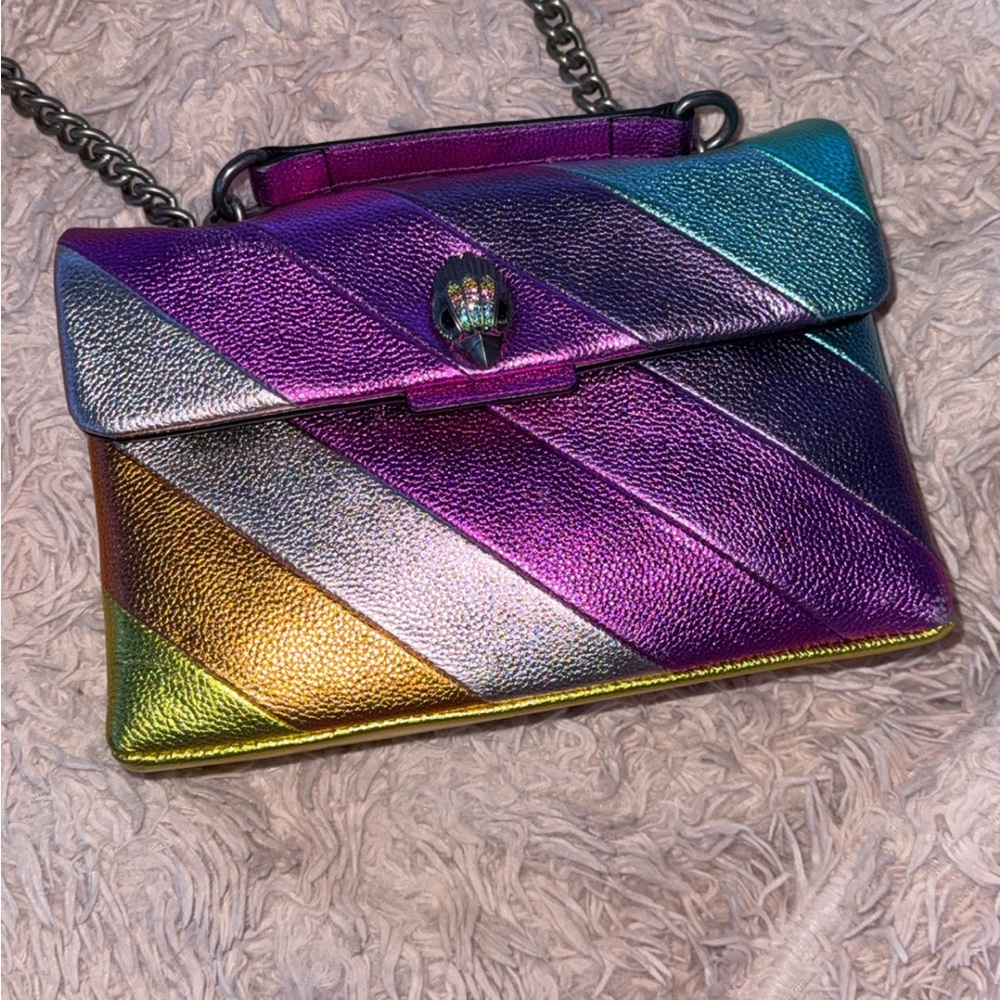 LEATHER KENSINGTON BAG - KURT GEIGER LONDON